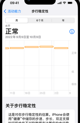 高场办事处iPhone手机维修如何在iPhone开启'步行稳定性通知'