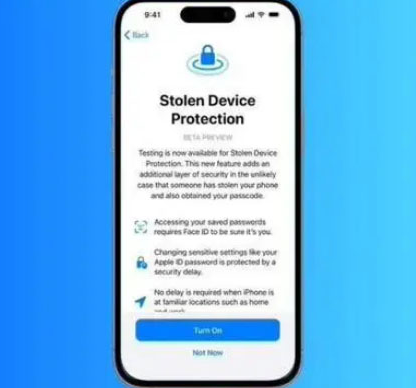 高场办事处苹果授权维修店分享被盗设备保护功能开启方法 