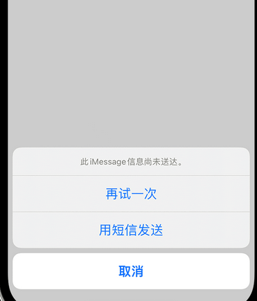 高场办事处apple维修iPhone上无法正常发送iMessage信息