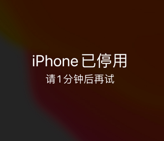 高场办事处苹果手机维修分享:iPhone 显示“不可用”或“已停用”怎么办？还能保留数据吗？ 