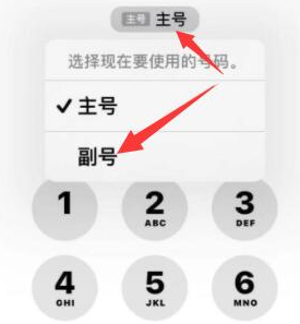 高场办事处苹果14维修店分享iPhone 14 Pro Max使用副卡打电话的方法 