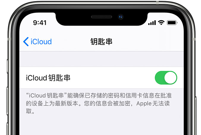 高场办事处苹果手机维修分享在 iPhone 上开启 iCloud 钥匙串之后会储存哪些信息 